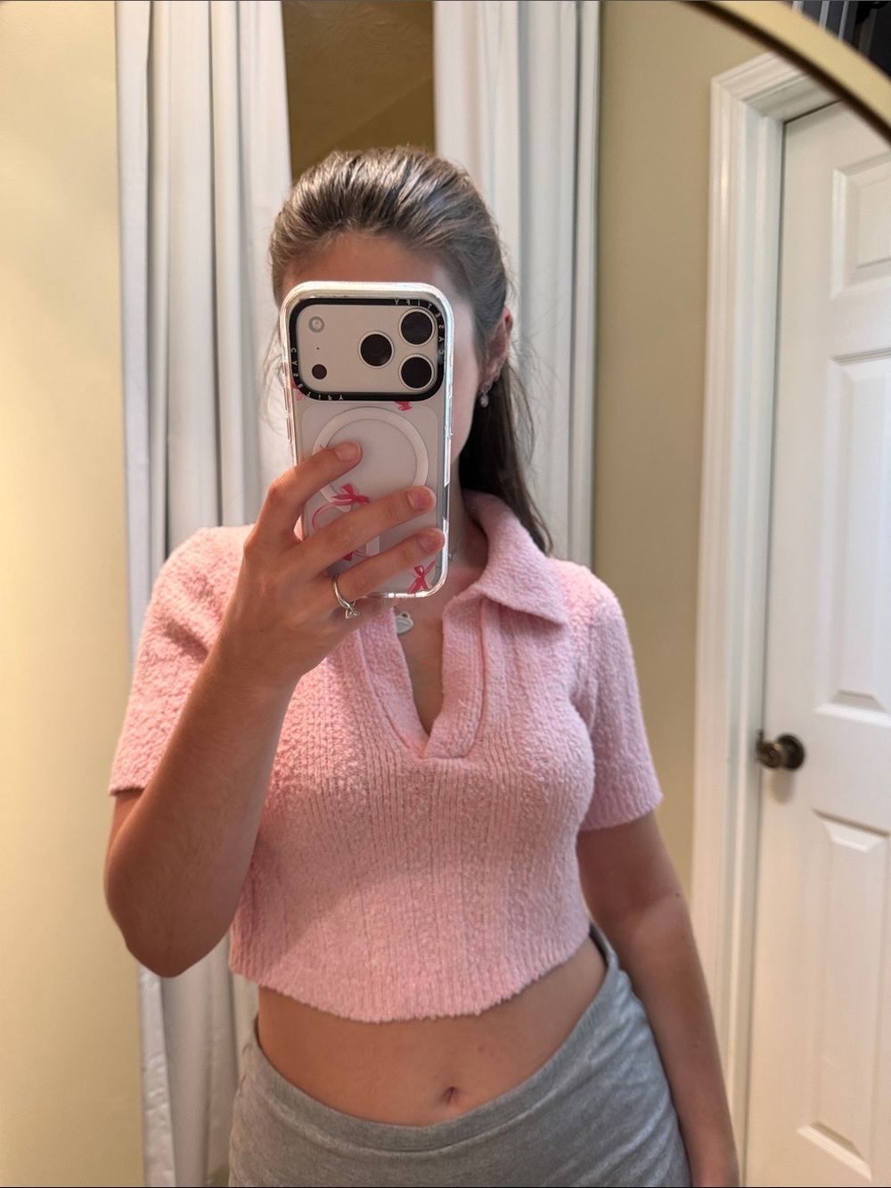 Urban Outfitters Cropped Knit Top